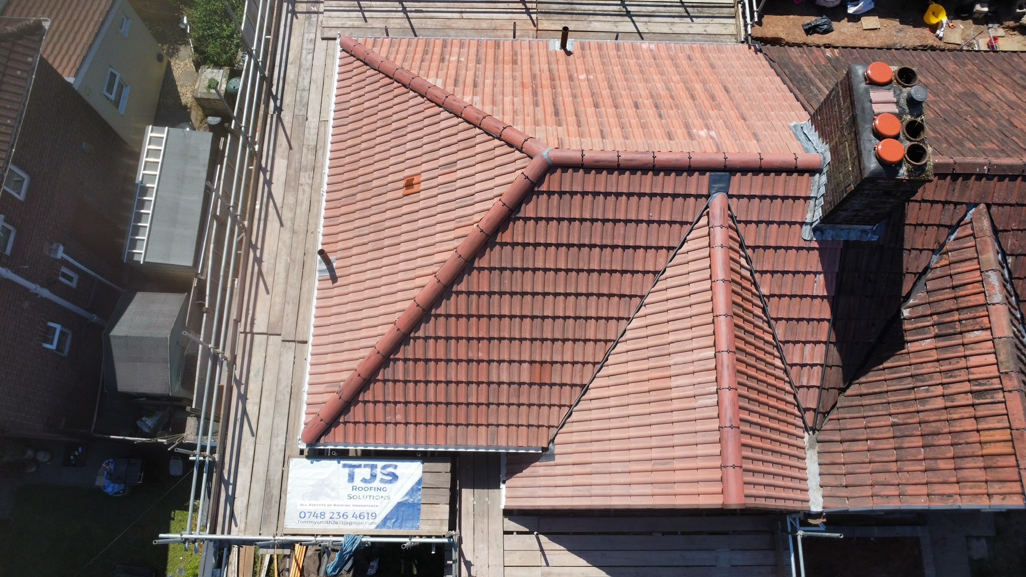 After — tiled roofing project from TJS Roofing Solutions