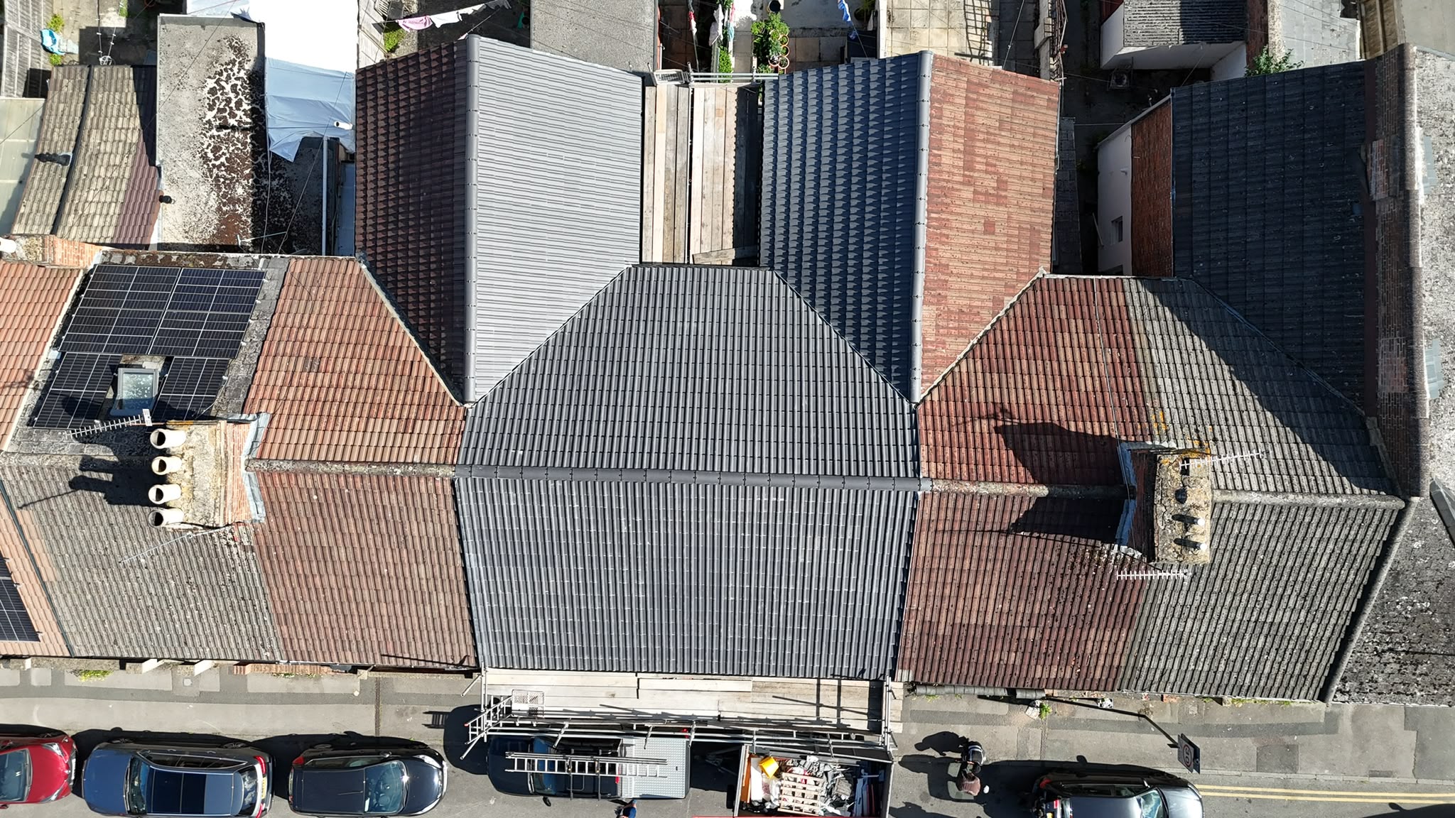 Roofscape and chimney stacks from TJS Roofing Solutions