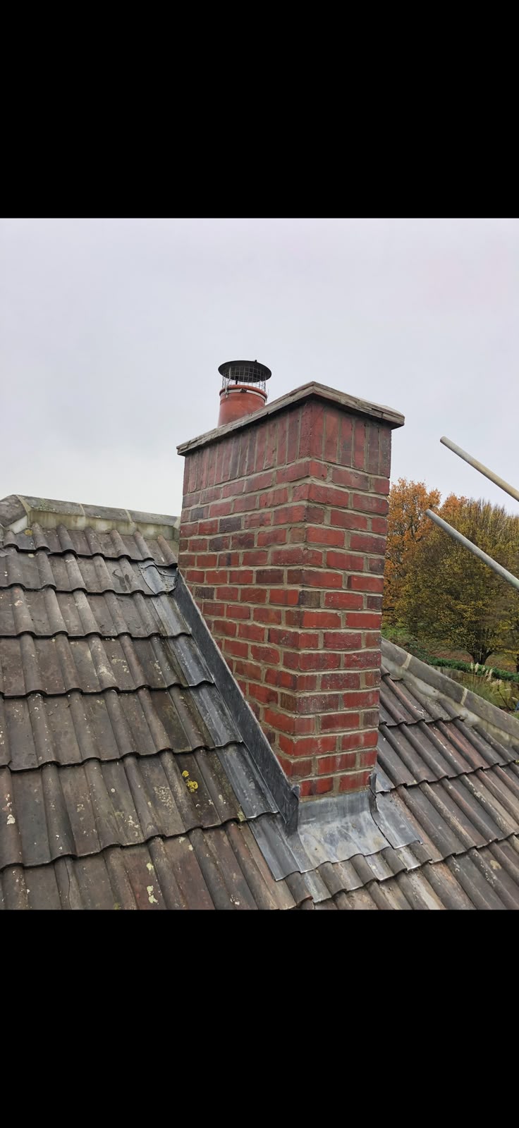Chimney and lead flashing from TJS Roofing Solutions