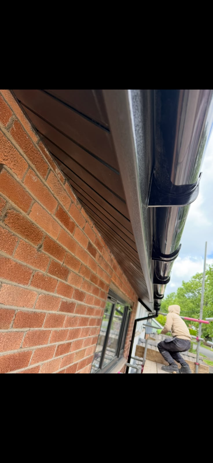 Soffit and fascia detail from TJS Roofing Solutions